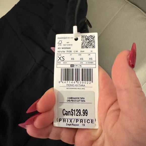 Ming strapless romper - Picture 2 of 3